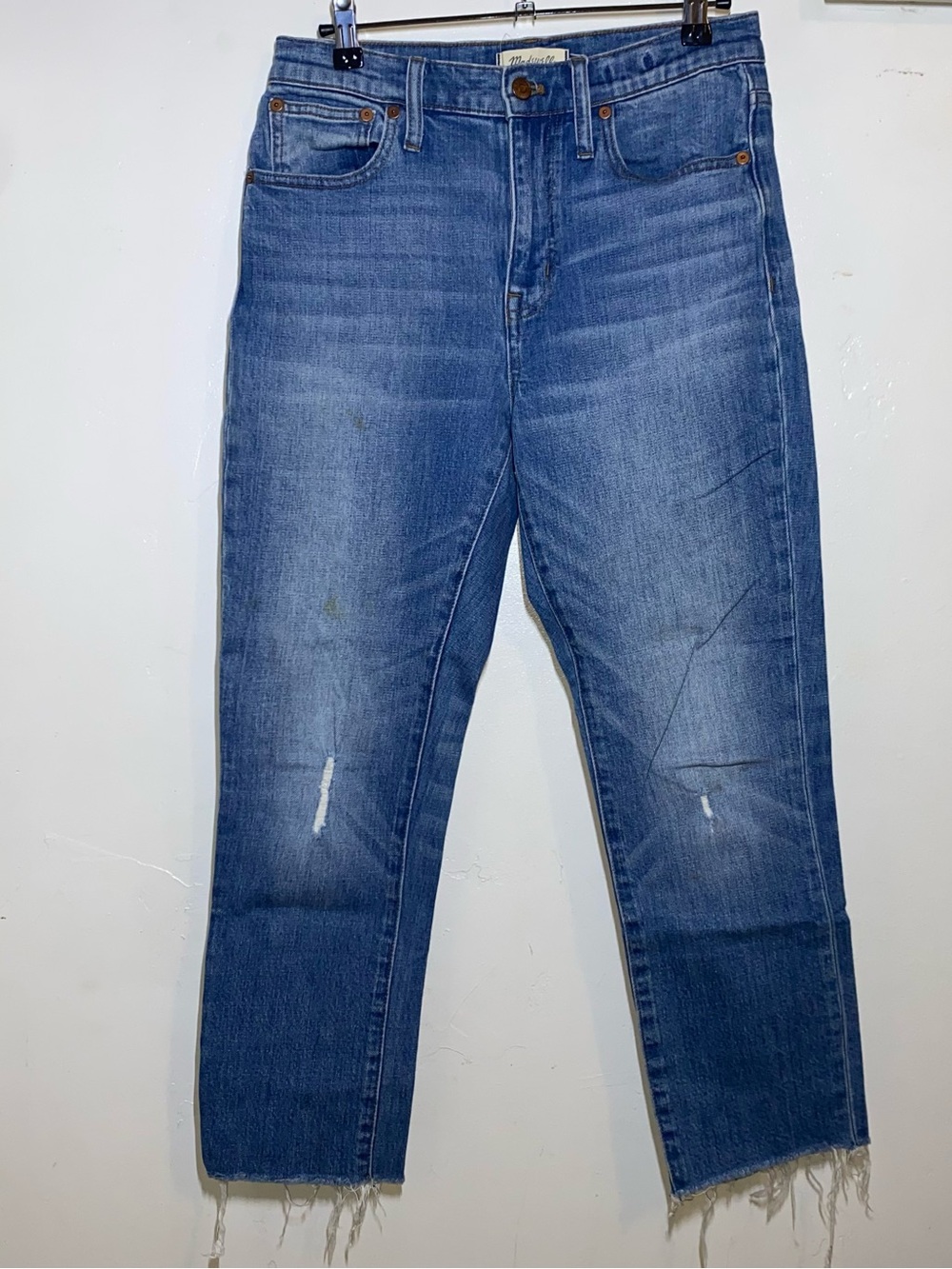 Madewell THE HIGH-RISE SLIM CROP BOYJEAN  Size 25